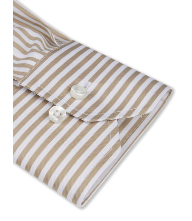 STENSTROMS Slimline Striped Twill Shirt