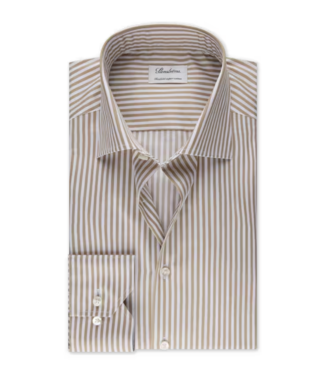 STENSTROMS Slimline Striped Twill Shirt