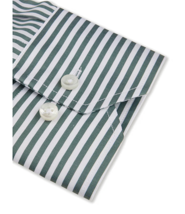 STENSTROMS Fitted Body Striped Twill Shirt