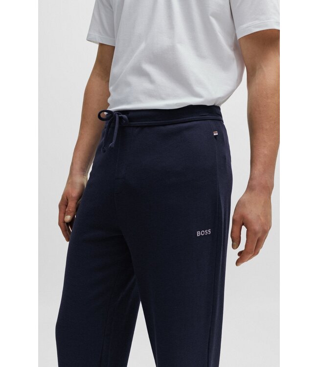 BOSS Bas de pyjama avec logo brodé