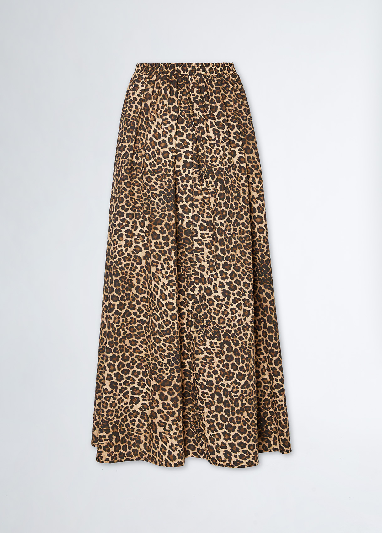 Leopard print skirt