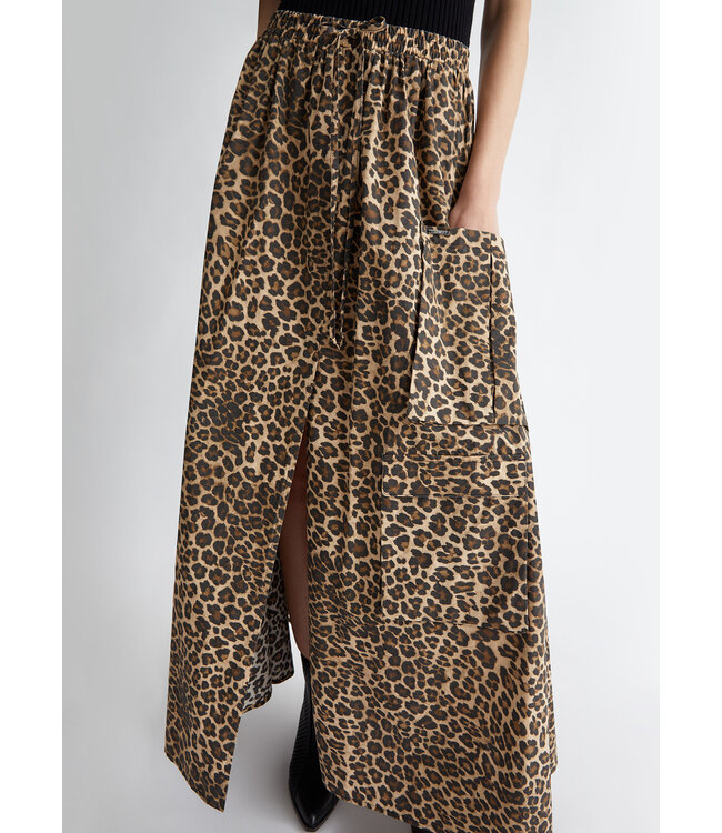 LIU JO Jupe à imprimé léopard