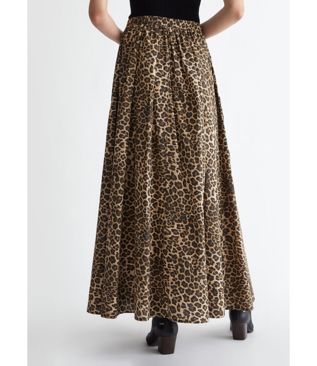 LIU JO Leopard print skirt