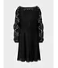 MARC CAIN Robe féminine en coton avec dentelle