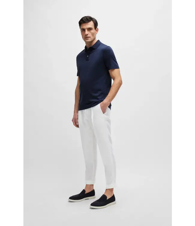 BOSS Suede Loafers with Lightweight Outsole