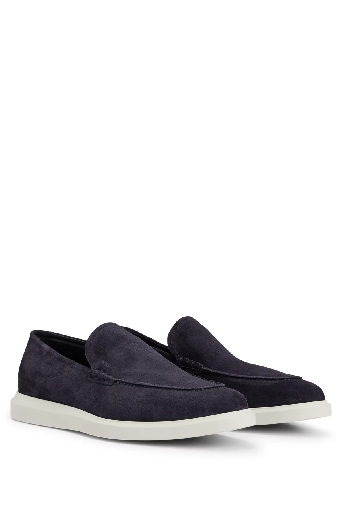 Suede Loafers with Lightweight Outsole