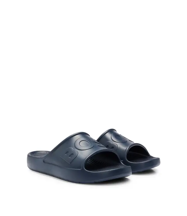 BOSS Chaussons légers en Eva avec sangle à logo