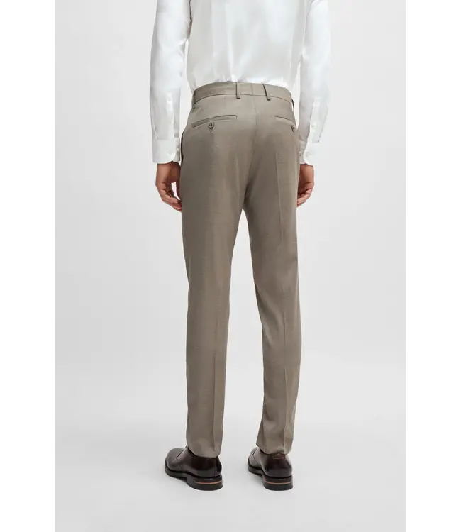 BOSS Costume slim en laine mélangée