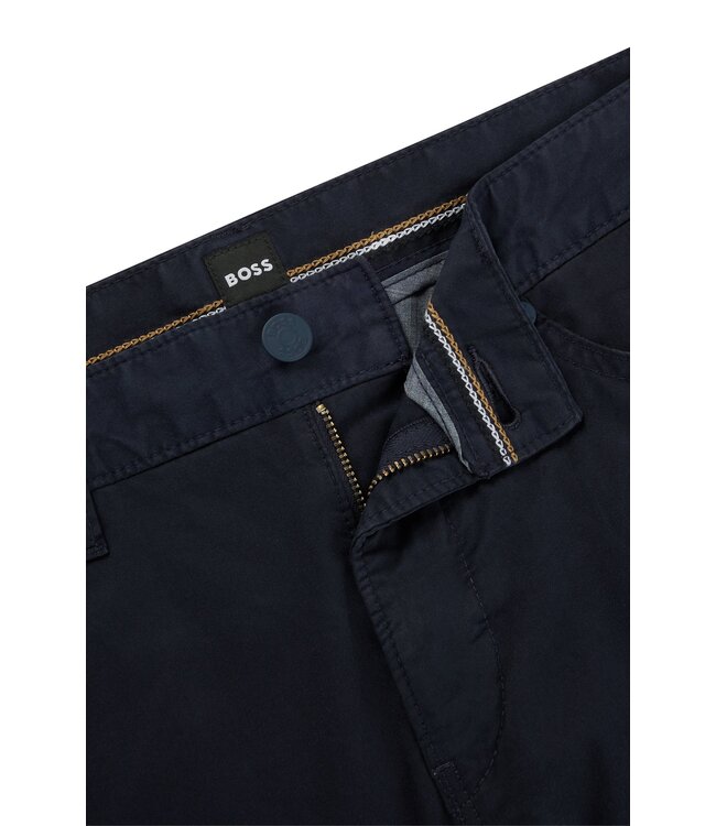 BOSS Slim-Fit Jeans in Lightweight Satin Stretch Denim