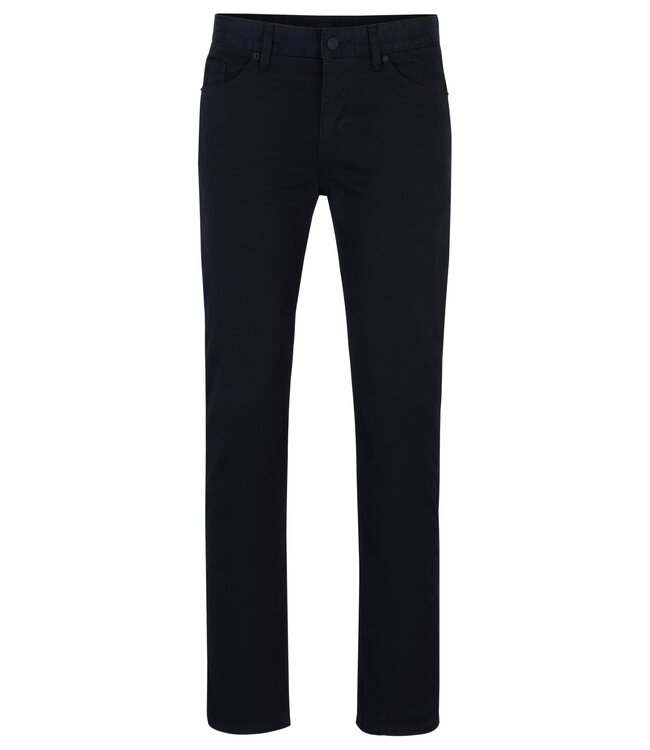 BOSS Slim-Fit Jeans in Lightweight Satin Stretch Denim