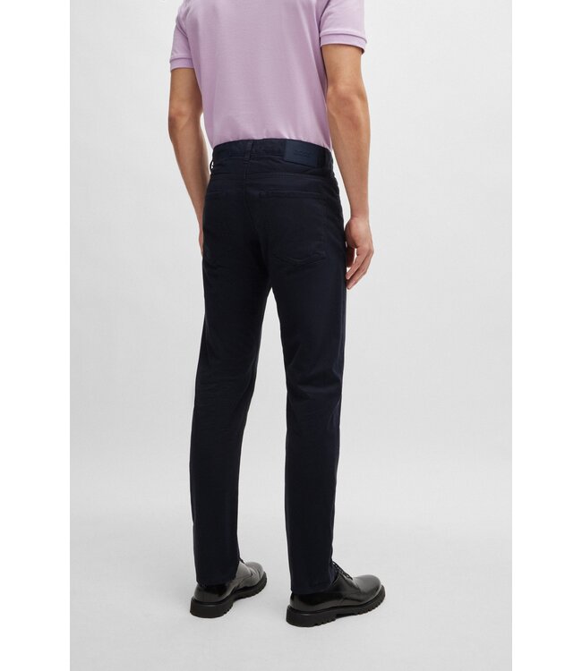 BOSS Slim-Fit Jeans in Lightweight Satin Stretch Denim