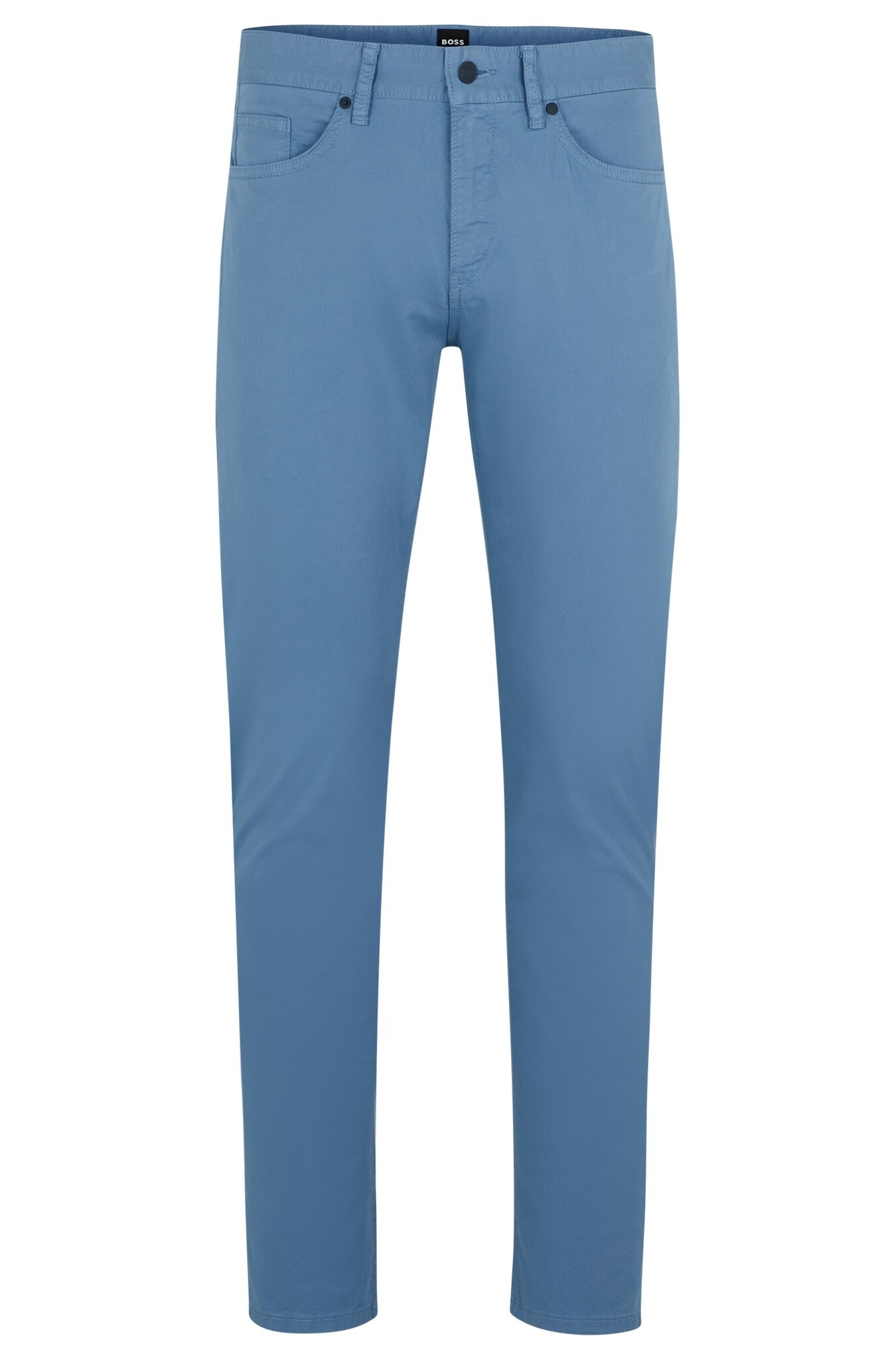 Slim-Fit Jeans in Lightweight Satin Stretch Denim
