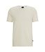 BOSS T-Shirt with Bubble-Jacquard Structure