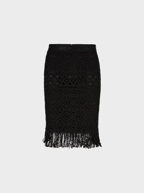 Skirt made from crochet lace
