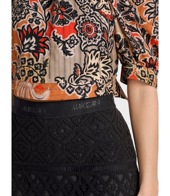 MARC CAIN Skirt made from crochet lace