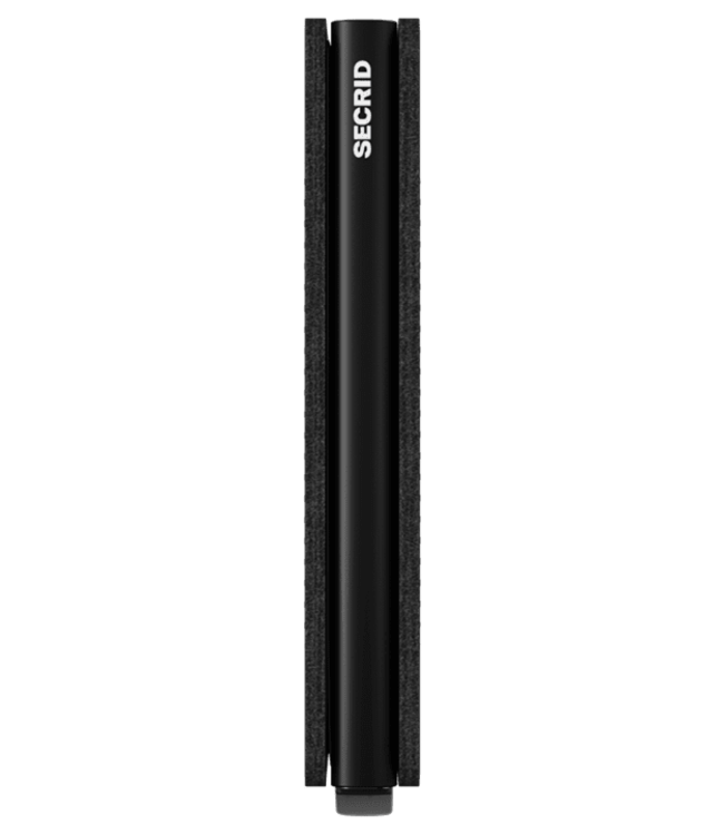 SECRID Slimwallet Carbone Noir lumière