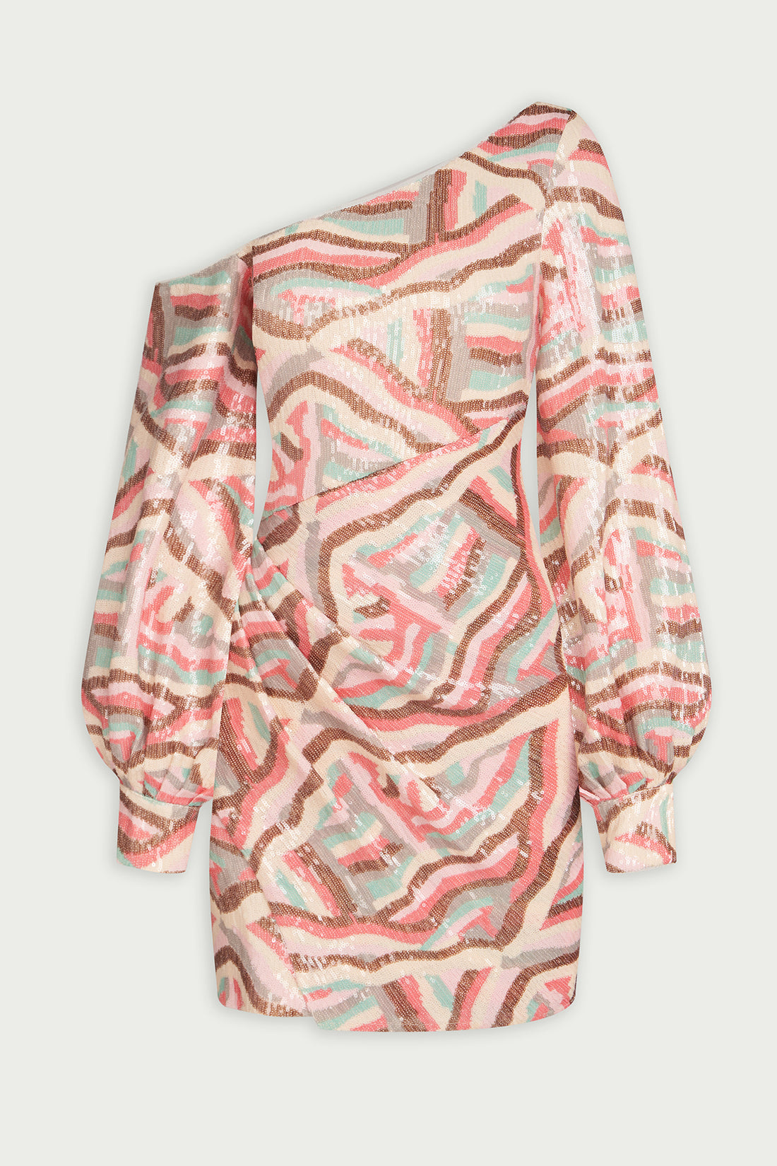 KIMORA DRESS IN GEODE SEQUIN