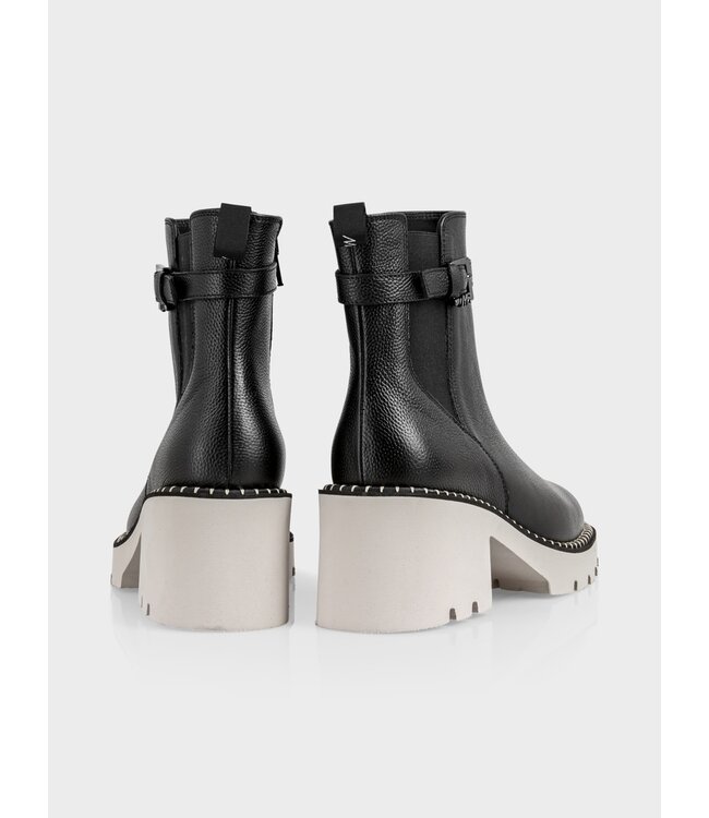 MARC CAIN Elegant bootie with block heel