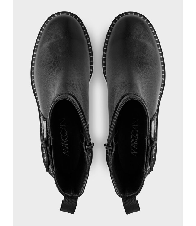 MARC CAIN Elegant bootie with block heel