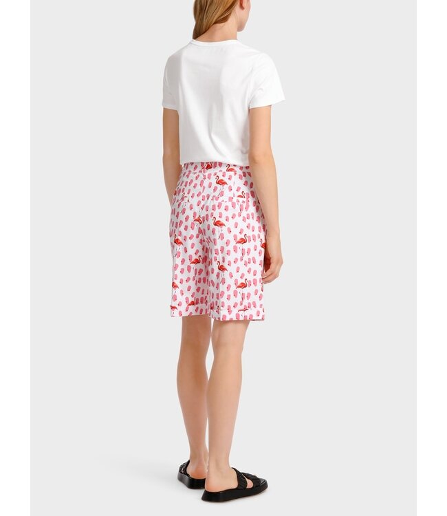 MARC CAIN T-shirt with Fancy Motif Print