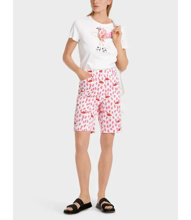 MARC CAIN T-shirt à motif fantaisie