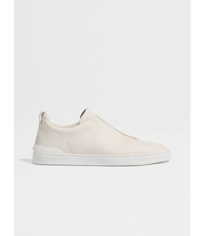 ZEGNA Deerskin Triple Stitch Sneakers