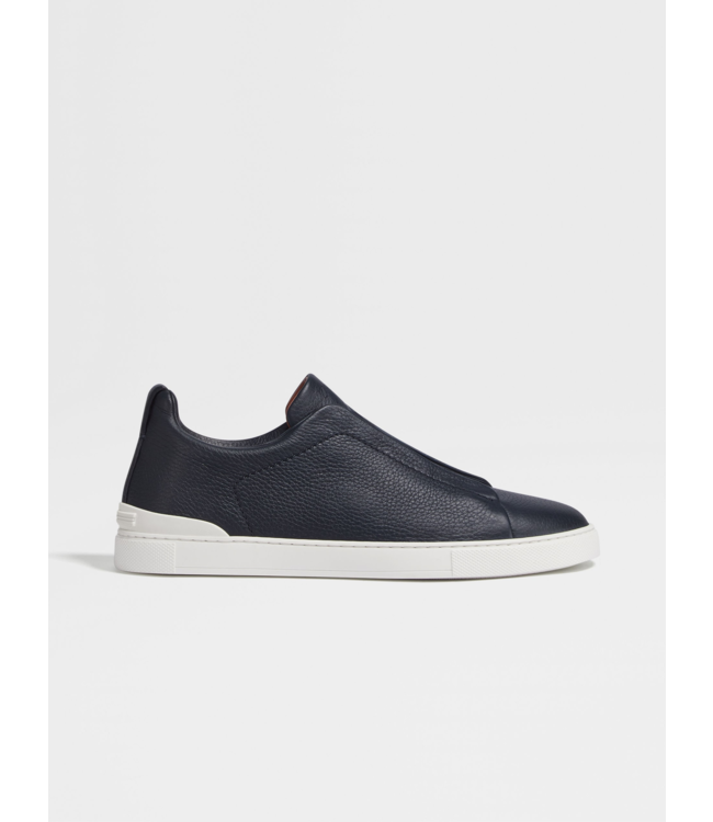 ZEGNA Deerskin Triple Stitch Sneakers