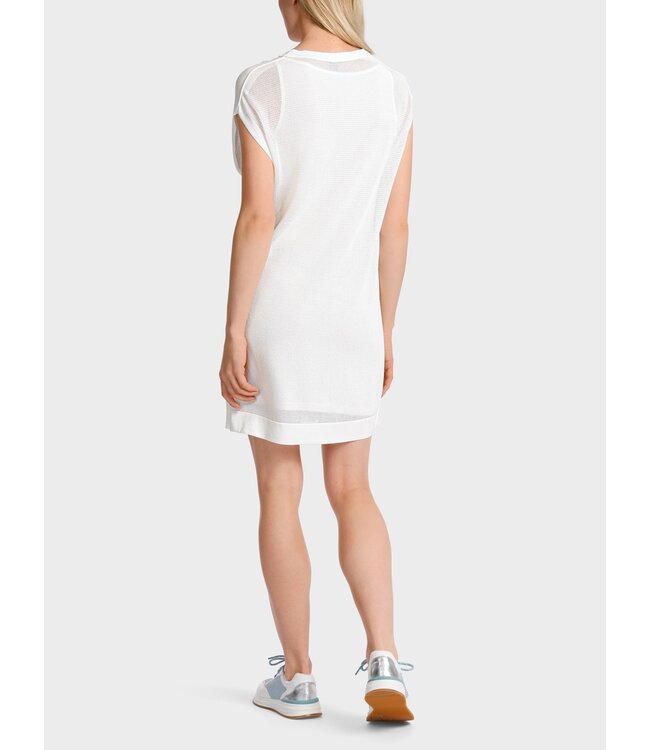 MARC CAIN Robe en maille à pois de plage