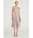 Theia Lori Glimmer Satin Dress