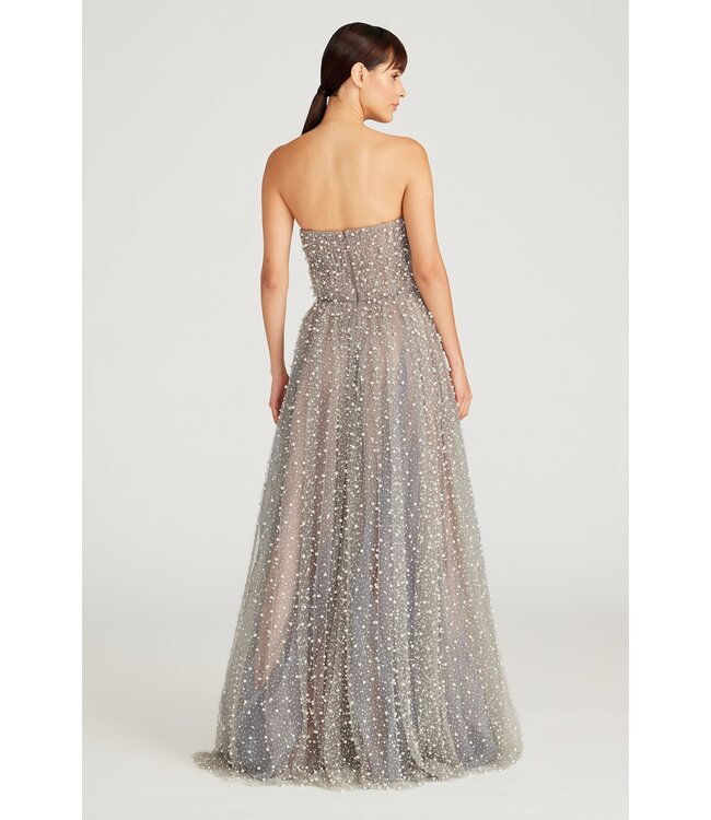 Theia Marilyn - Robe sans bretelles scintillante