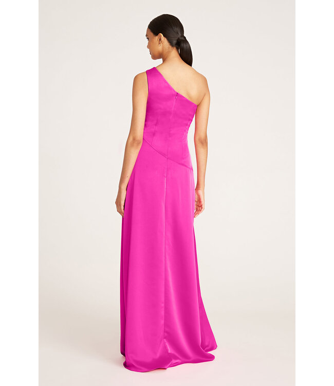 Theia Gloria Twist A Line Gown