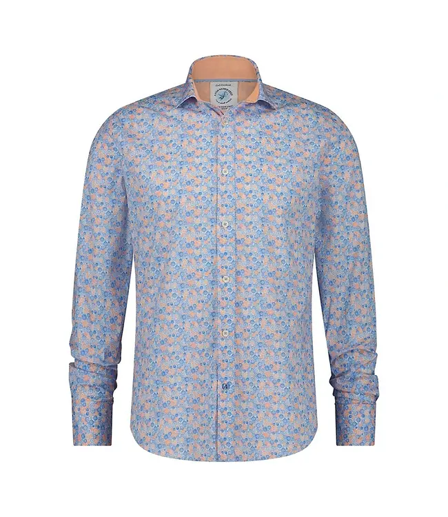 Oranges Print Long Sleeve Shirt