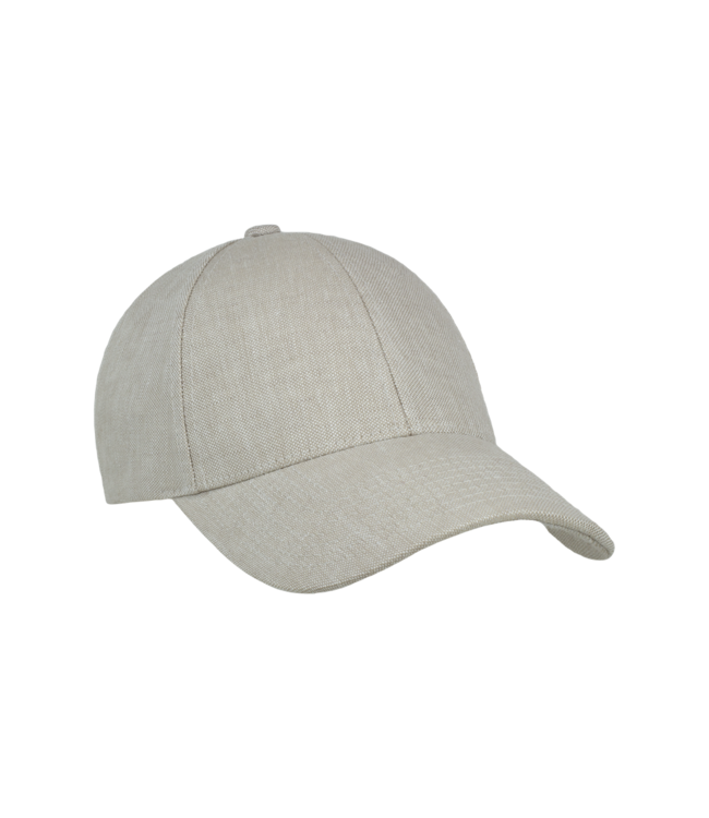 Casquette structurée en lin