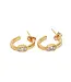 RM KANDY Crystal Mini Hoop Earrings