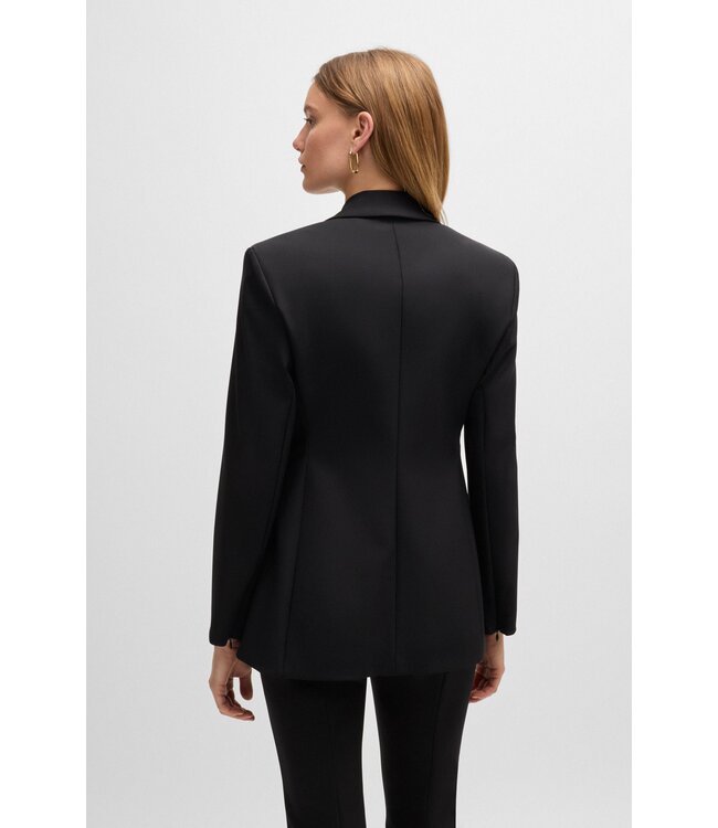 BOSS Veste cintrée en matière extensible et performante