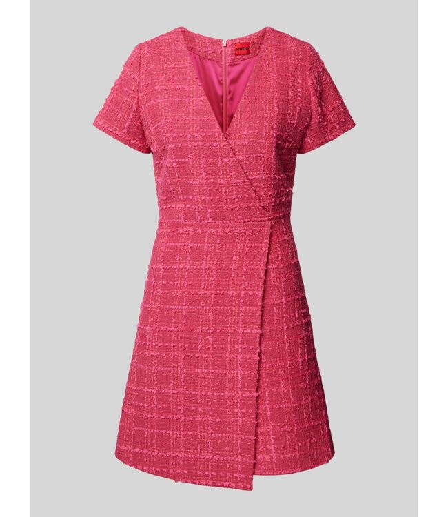 BOSS Robe longueur genou en bouclé