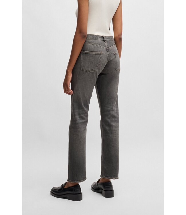 BOSS Jean gris en denim stretch