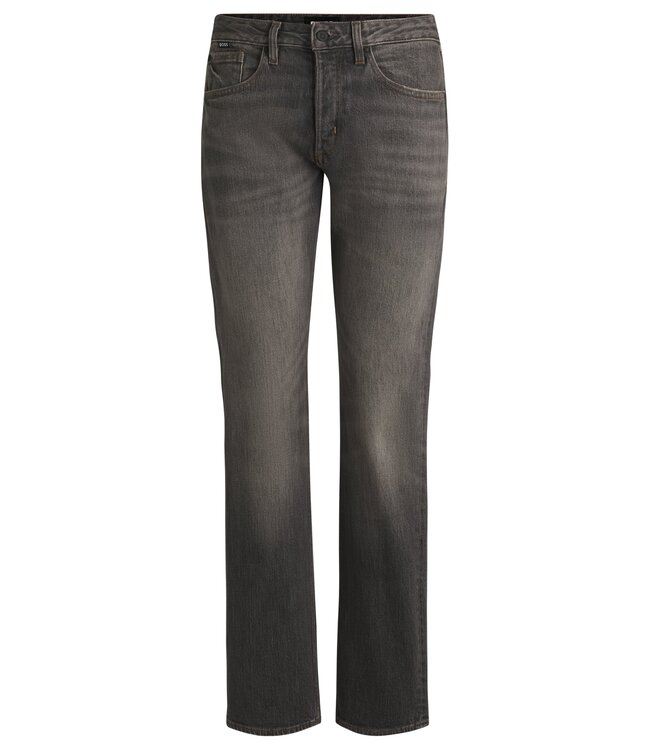 BOSS Jean gris en denim stretch