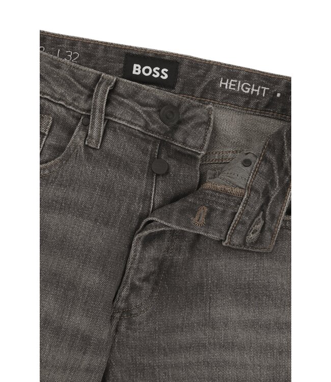 BOSS Jean gris en denim stretch
