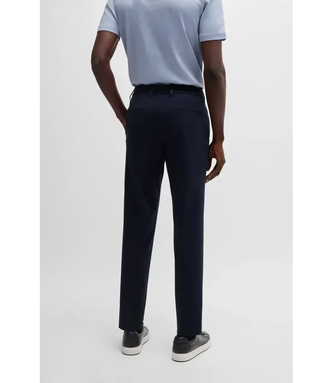 BOSS Slim-fit trousers in stretch jersey