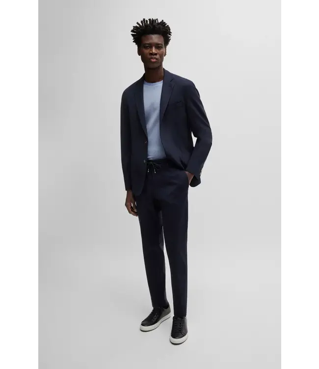 BOSS Pantalon slim en jersey stretch