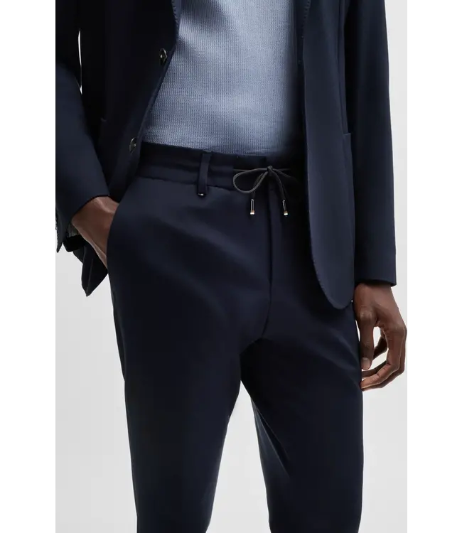 BOSS Pantalon slim en jersey stretch