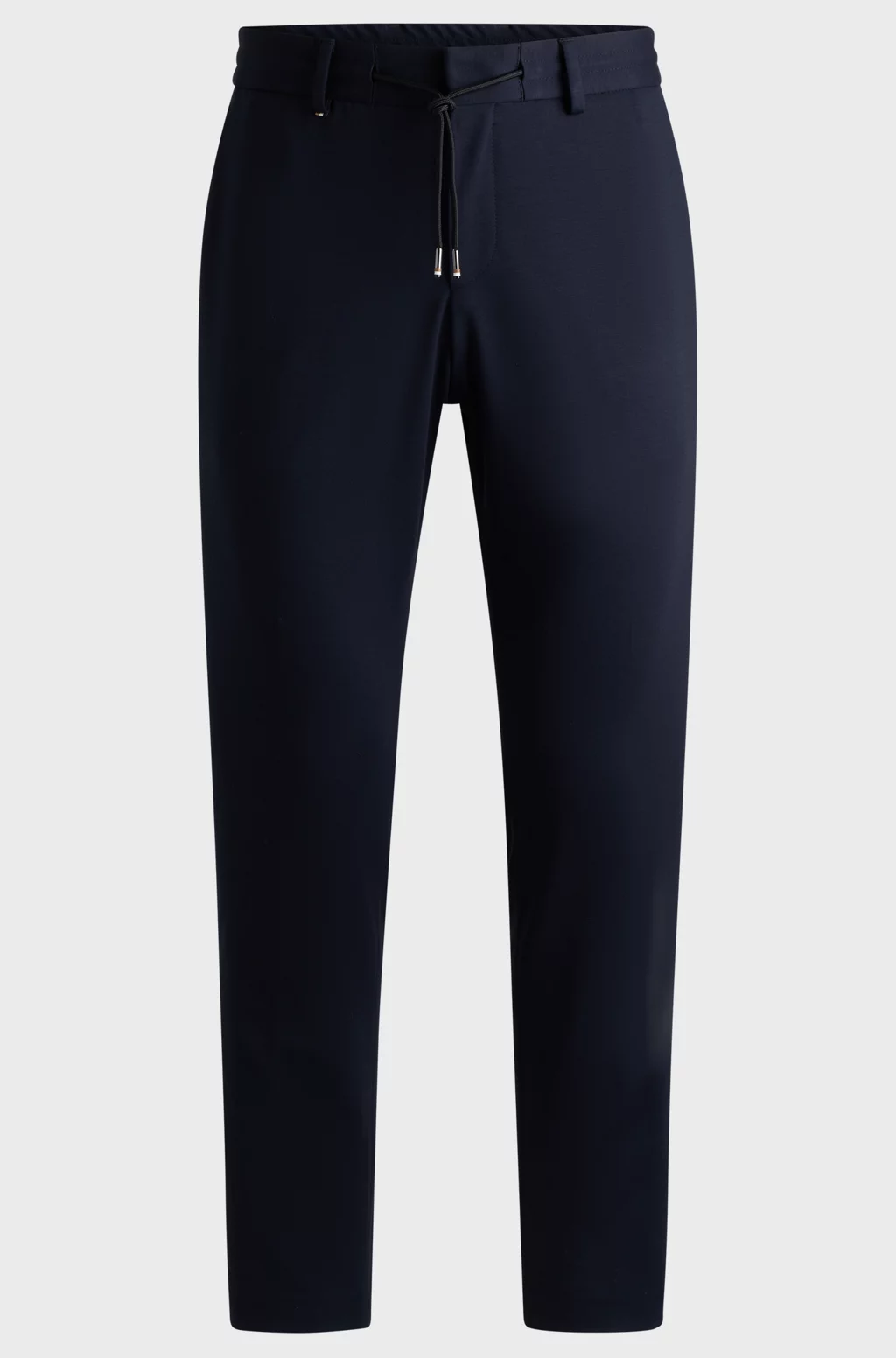 Slim-fit trousers in stretch jersey
