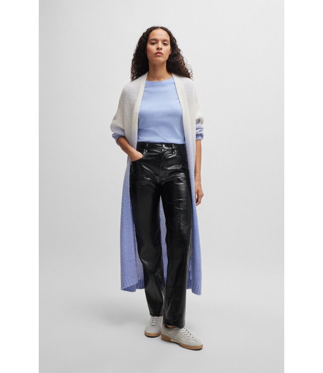 BOSS Baskets basses en cuir et daim