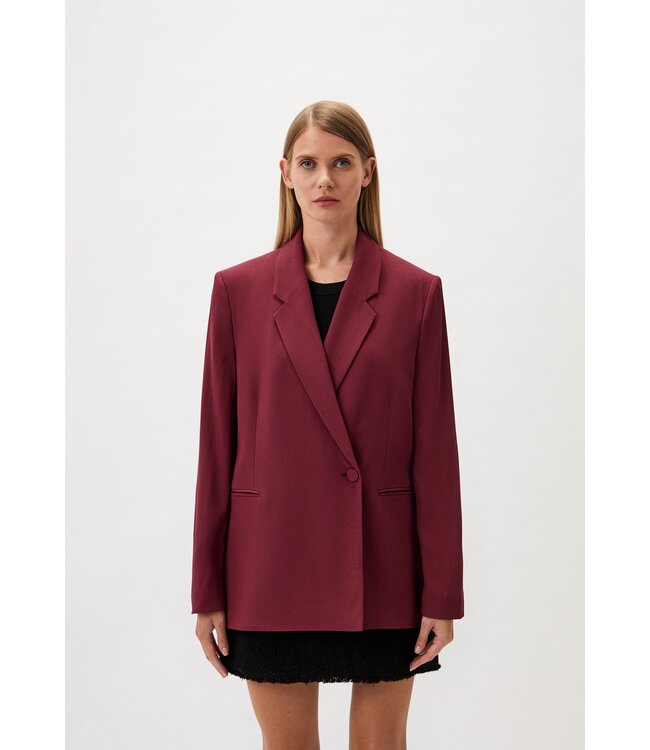 BOSS Veste à la coupe décontractée avec bouton caractéristique