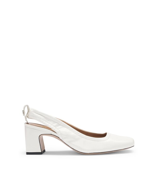 BOSS Escarpins en cuir avec monogramme Double B