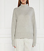 BOSS Wool relaxed fit turtleneck sweater