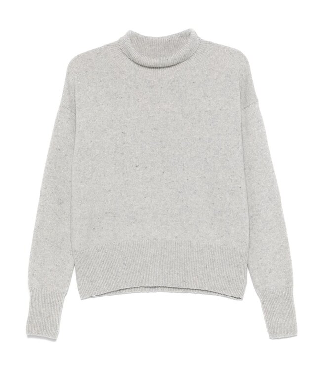 BOSS Wool relaxed fit turtleneck sweater