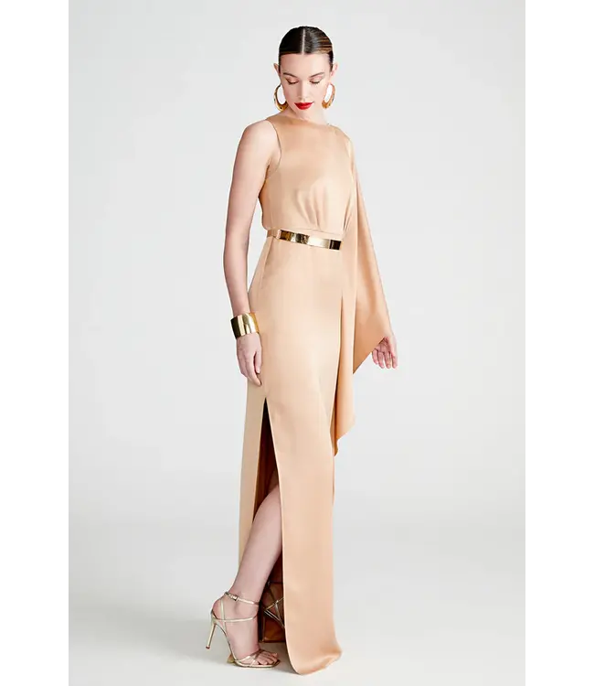 Halston Rihannon Gown in Satin