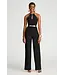 Halston Oki Jumpsuit In Stretch Crepe